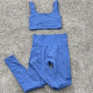 Set Active Blue Activewear Set